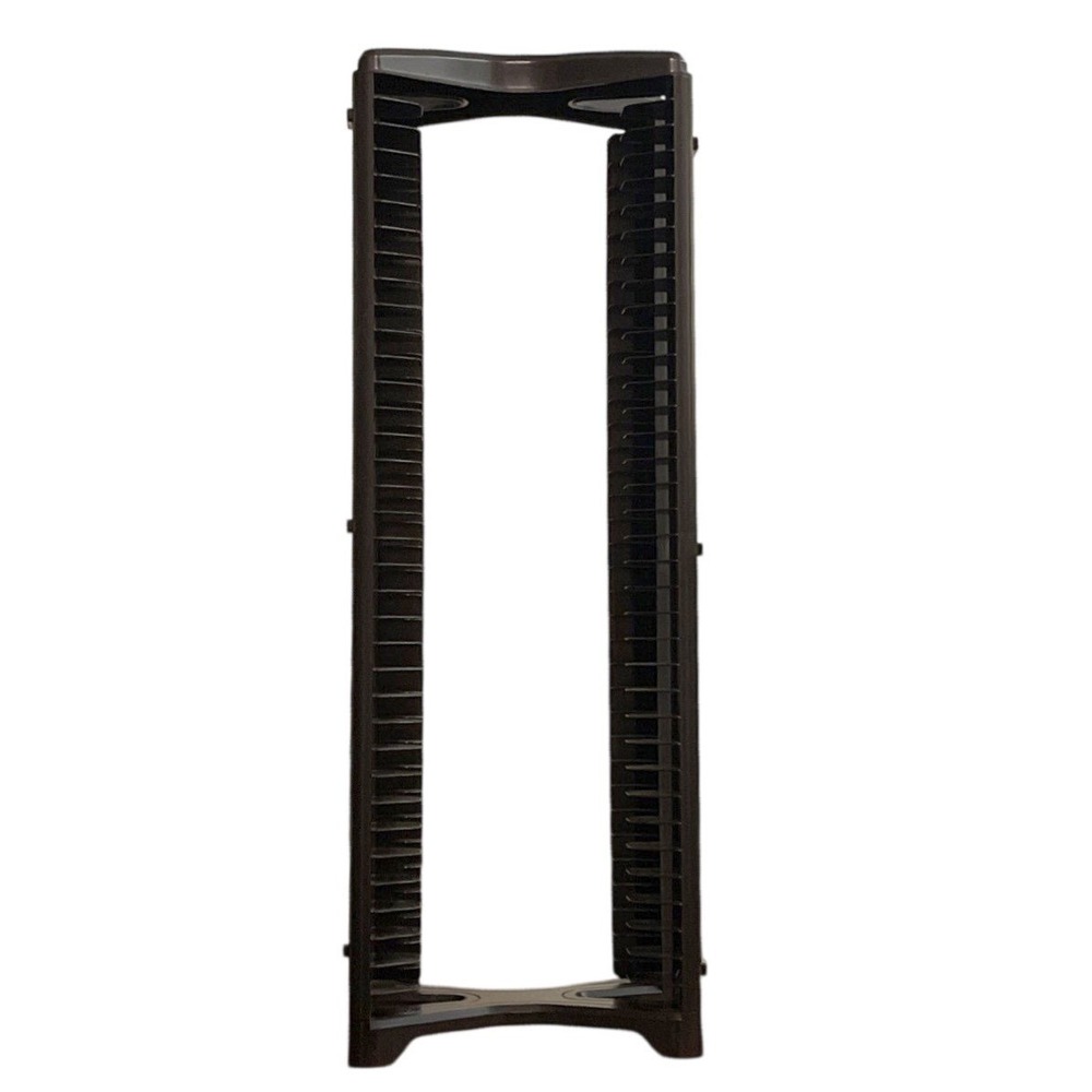 Level Up Video Game Storage Tower Holder Organizer Holds 36 Games DVD PS2 Xbox